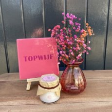 Pakketje met topwijf tegeltje